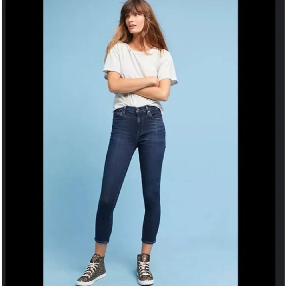 Citizens of Humanity Rocket Crop Jeans Size 31 – Mid Rise Classic Blue